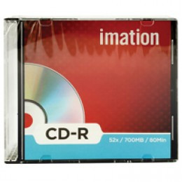 Imation CD-R Slim Jewel Case Pk10 18645