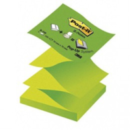 3M PostIt Z-Note 76x76mm Green