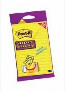 3M PostIt SuperSticky Shop List/Magnet