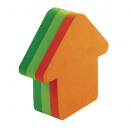 3M PostIt Cube Arrow 225 Neon Rainbow