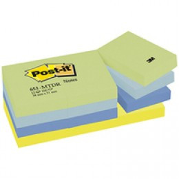 Postit Ast Dreamy 38x51mm x2 Free Display