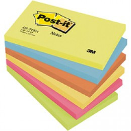 Postit Energetic 76x127Mm x2 Free Display