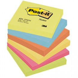 Postit Energetic 76x76mm x2 Free Display