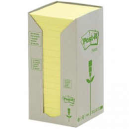 Postit Recycled Note Twr Yellow Free Scotch Mag
