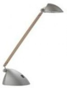 Alba Tobago Halogen Desk Lamp Gun Metal