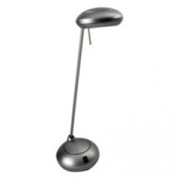 Alba Pill Halogen Desk Lamp 35/50W Grey