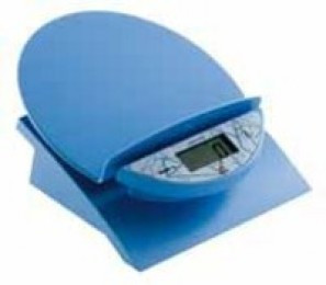 Alba 1 Kg Elec Postal Scale Blue PREPOP