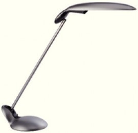 Alba Poppins Fluorescent Desk Lamp Grey