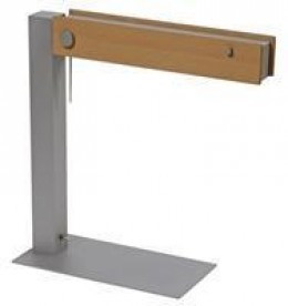 Alba Bank Fluorescent Desk Lamp LtWood