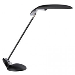 Alba Poppins Fluorescent Desk Lamp Black