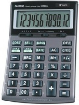 Aurora 12Digit Desktop Calculator DT665