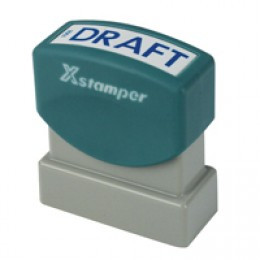 XStamper Draft Blue 1068