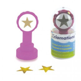 XStamper Xclamations Gold Star X11757