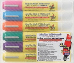 Artline Massimo Chalk Mkr Ast P6 Prime
