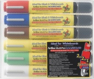 Artline Massimo Chalk Mkr Ast P6 Pastel