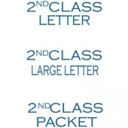 XStamp 3in1 Word Stamp 2class Post Blue