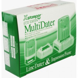 XStamper Multi Dater 66235 Rejected Red