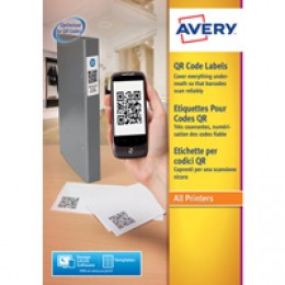 Avery QR Code Label Rectangular 80x35