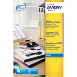 Avery DVD Case Insert White Pk25