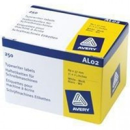 Avery Add Labels Roll 250 89x37 White AL02