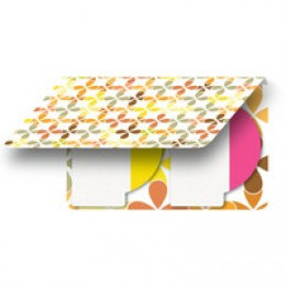 Avery Sml Rnd Notetab Yellow/Pink 20Lbls