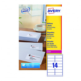 Avery Laser Labels White P40 L7163-40 FPC