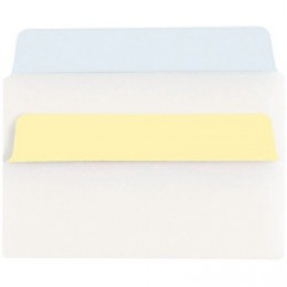 Avery Sml Notetab 76x38mm Pblu/Yellow 16Tab