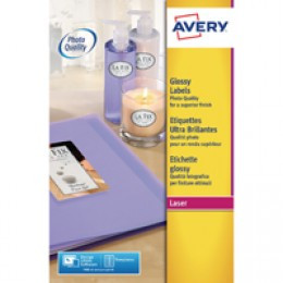 Avery Laser Labels 1 Page White Pk40 L7767-40