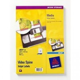 Avery Inkjet Labels Video 145x17 Pk25 J8674