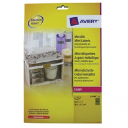 Avery Address Label Mini Gold L7680