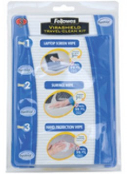 Fellowes Travel Clean Kit Virashield