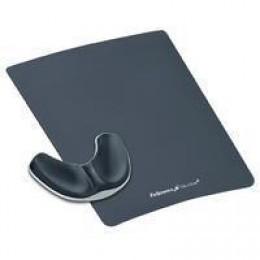 Fellowes Prof Ser Palm Support Black/Sil