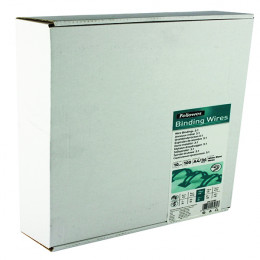 Fellowes W/Bind Element 9mm White Pk100