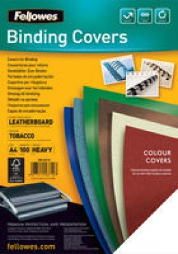 Fellowes FSC A4 Delta Cover Tobacco P100