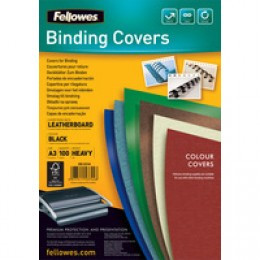 Fellowes FSC A3 Delta Cover Black Pk100