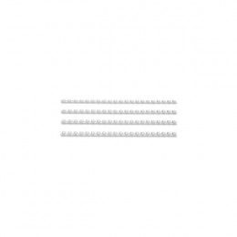 Fellowes Apex White Plastic Comb 6Mm