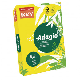 Adagio Card A4 160g Yellow Pk250