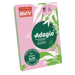Adagio Card A4 160g Ast Pastel Pk250