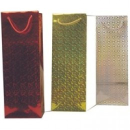 BI Gift Bag Holo 1 Bottle 100x330 Ast P6