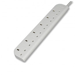 Belkin 6-Way Econ Surge Protect 3M Cable