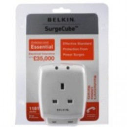 Belkin 1 Socket Wallmount Surge Telephone Prot