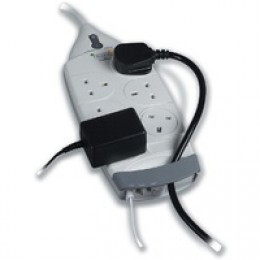 Belkin 6 Way Surge With Telephone Protector 4M
