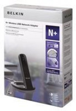 Belkin Nplus Wless USB Adaptor F5D8055ED