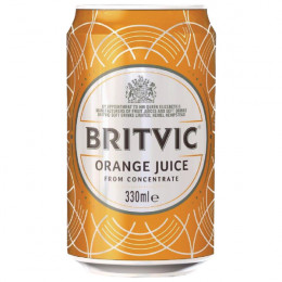 Britvic Orange Juice Can 330ml Pk24