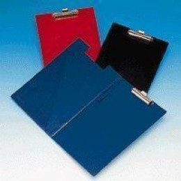 Bantex Foldover Clpbrd Foolscap Black 100080974