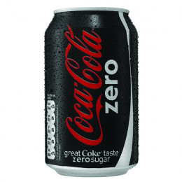 Coke Zero 330ml Can Pack of 24 A06992