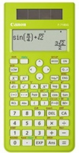 Canon Calculator Lime Green F-718SGA