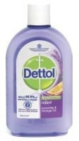 Dettol Disinfectant Lavder/Orange Oil 500ml [Pack 2]