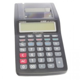 Casio Mini-Print Calculator Black HR-8TEC-WE