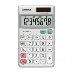 Casio Pocket Calculator SL-305ECO-W-EH